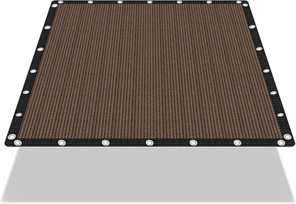 EMERIT 90% Shade Cloth Sun Shade Fabric Privacy Screen Shade Cover for Patio Garden Pergola Shade Cover Canopy with Gromments