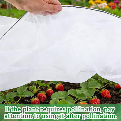 2 Pack Garden Netting for Raised Beds, 55.1" x 30" x 19.6" Garden Bed Insect Bird Netting Cover, Raised Garden Bed Plant Cover Mesh Pest Barrier Screen for Protecting Vegetables Fruits Flowers