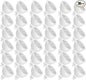 Mlambert 36 Pack MR16 LED Bulbs 50W Halogen Equivalent,2700K Warm White,5W GU5.3 MR16 12V Spotlight Bulb,Non-Dimmable,45° Beam Angle for Landscape