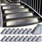 VOLISUN Solar Stair Lights 16 Pack, Solar Step Lights Waterproof IP67, Outdoor Step Light with 13 LEDs, Outdoor Lighting Decor for Yard Stair, Patio, Front Step, Front Porch and Deck(Cool White)