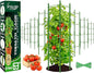 Legigo 8-Pack Up to 63inch Tomato Cages for Garden Plant Support- Garden Stakes Tomato Cage, Tomato Trellis for Potted Plants, Tomato Cages Plant Stakes for Climbing Vegetables Plants Flowers