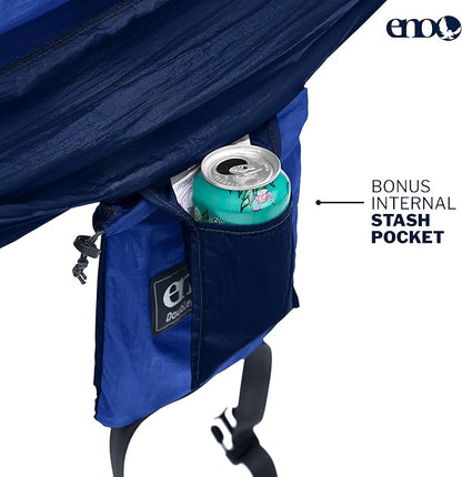 ENO, Eagles Nest Outfitters DoubleNest Lightweight Camping Hammock, 1 to 2 Person, Special Edition Colors, ATC