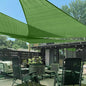 LOVE STORY Custom Size 10'x11'x14.9' Piquant Green Sun Shade Sail Right Triangle Sunshade Fabric Awning Canopy for Patio Backyard Carport Pergola (Customized)