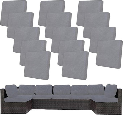 14Pcs Stretch Patio Cushion Covers, Outdoor Couch Covers Replacement, Outdoor by BIETYONE