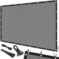 Artpuch 90% Sun Shade Cloth, 10 x 10 FT Pergola Shade Cover Canopy with Grommets, Sun Screen Fabric Tarp for Patio, Outdoor, Garden, Backyard, Light Grey