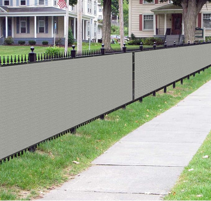 Sunnyglade 6 feet x 50 feet Privacy Screen Fence Heavy Duty Fencing Mesh Shade - Image 4