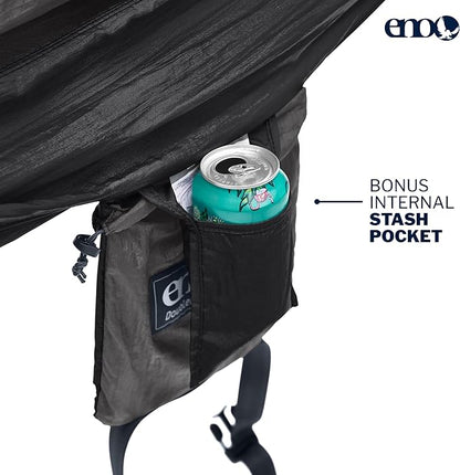 ENO, Eagles Nest Outfitters DoubleNest Lightweight Camping Hammock, 1 to 2 Person, Special Edition Colors, ATC