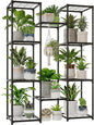 Bamworld Plant Stand Outdoor Metal Plant Shelf for Multiple Plants Large Plant Holder Waterproof for Garden Living Room Patio Morden Home Decor Gardening Gifts