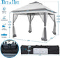 Pop Up Gazebo Outdoor Canopy Shelter, 11x11