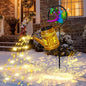 Solar Watering Can Lights Outdoor Garden Decor, Large Fairy Hanging Lantern with Shepherd Hook, Waterproof Garden Lights for Outdoor Yard, Gifts for Mom Grandma Mothers Day Christmas Gifts