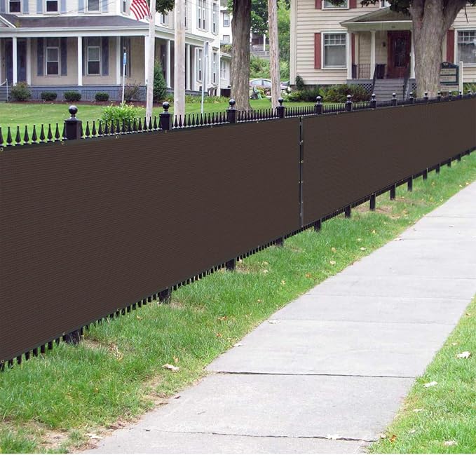 Sunnyglade 5 feet x 50 feet Privacy Screen Fence Heavy Duty Fencing Mesh Shade - Image 2