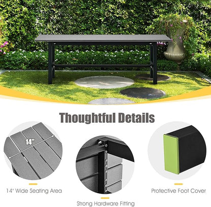 Giantex 2-Person Outdoor Bench Seat - Image 7