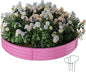 Galvanized Metal Planter Round Raised Garden Bed Kit for Gardening Outdoor，3x3x1ft Grow Garden Box Raised Flower Bed，Round Galvanized Planter Outdoor Large Metal Fire Pit Ring