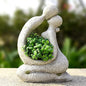 Unique Planters for Indoor Outdoor Plants Head Face Planter Pot Large Succulent Planters Flower Vase with Drainage Hole Around You