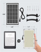 1000 Lumens 299 LED Solar Lights Outdoor Bright Solar Dusk to Dawn