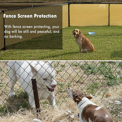 UPGRADE Privacy Fence Screen 6'x38' Sand Outdoor 90% Visibility Blockage 170 GSM Mesh Shade Cover Panels for Backyard,Balcony,Home Decoration with Zip Ties,Customized Avaliable