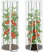 2 Pcs Garden Bird Netting Cover for Round Tomato Cage, 59" x 18" Tomato Trellis Insect Barrier Protection Mesh, Plant Cage Garden Net Cover with Zipper for Vertical Climbing Plants Vegetables Fruits