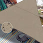 LOVE STORY Right Triangle 9'x9'x12.7' Waterproof Sun Shade Sail Canopy UV Block for Outdoor Patio Backyard Carport,Taupe(We Make Custom Size)