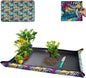Extra Large Repotting Mat for Indoor Plants Transplanting and Dirt Control, Foldable Waterproof Succulent Potting Mat, Gardening Gifts for Plant Lovers (43.5"x29.5")