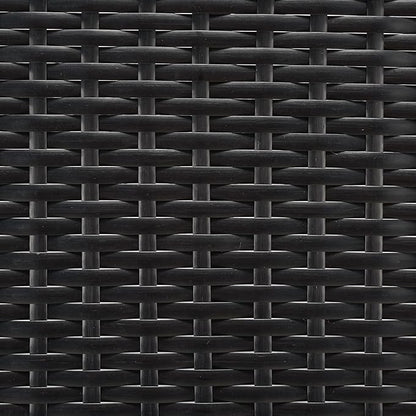 Safavieh Outdoor Collection PAT7500 Daybed, Black/Light Grey