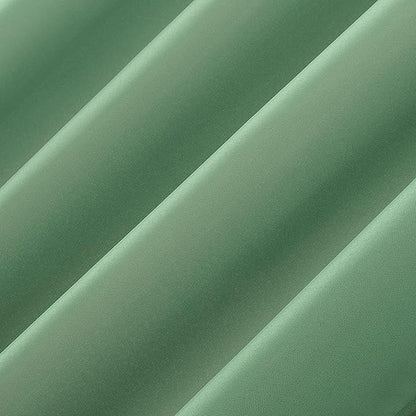 Sun Zero Marina Indoor/Outdoor UV Protectant Energy Efficient Grommet Curtain Panel, 54" x 84", Spa Green