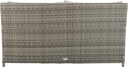 Safavieh PAT7500B Outdoor Collection Cadeo Grey Cushion Daybed