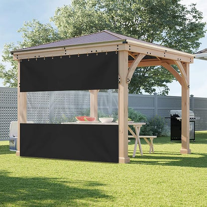 Covers & All Outdoor Clear Panel Curtain, 12 oz Vinyl Outdoor Curtains - Image 5