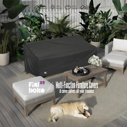 3-Seater Outdoor Couch Cover, 93Wx40Dx35H Inches Patio Furniture Covers - Image 7