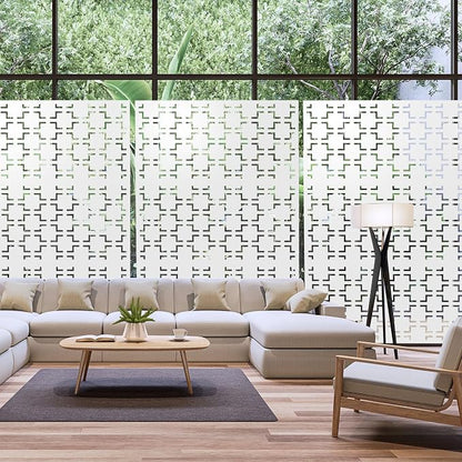 Metal Privacy Screen Outdoor 72" H×47" W, Freestanding Decorative Privacy Screen - Image 4