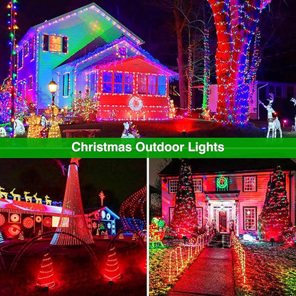 Red Solar Spot Lights Outdoor,20 LED Waterproof IP65 Solar Landscape Light Adjustable Panel Spotlights for Wall Tree Yard Garden Halloween Christmas Lighting 4 Pack