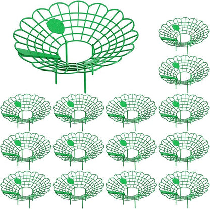 Iceyyyy 15 Pack Strawberry Plant Stand Supports-Strawberry Plant Support Stand Rack with 4 Support Feets-Growing Frame Holder Cage to Keep Berries Clean and Prevent Rot(15 Pack)