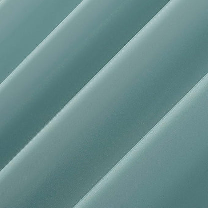 Sun Zero Marina Indoor/Outdoor UV Protectant Energy Efficient Grommet Curtain Panel, 54" x 108", Soft Teal