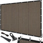 Artpuch 90% Sun Shade Cloth, 10 x 14 FT Pergola Shade Cover Canopy with Grommets, Sun Screen Fabric Tarp for Patio, Outdoor, Garden, Backyard, Mocha