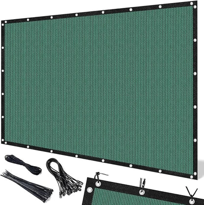 Artpuch 90% Sun Shade Cloth, 10 x 20 FT Pergola Shade Cover Canopy with Grommets, Sun Screen Fabric Tarp for Patio, Outdoor, Garden, Backyard, Green