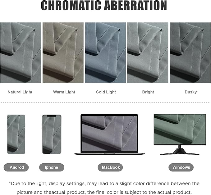 BONZER Wide Waterproof Outdoor Curtains for Patio Heavy Privacy Light Filtering Grommet Outside Curtains for Porch, Pergola, Gazebo, 1 Panel, 110W x 120L inch, Grey