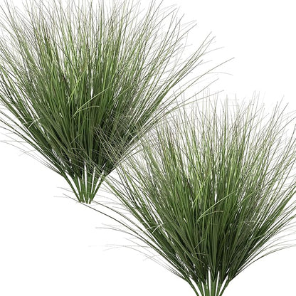 Artificial Plants Greenery, 24 Pack Green Wheatgrass Stems, 26.4 Inch Tall