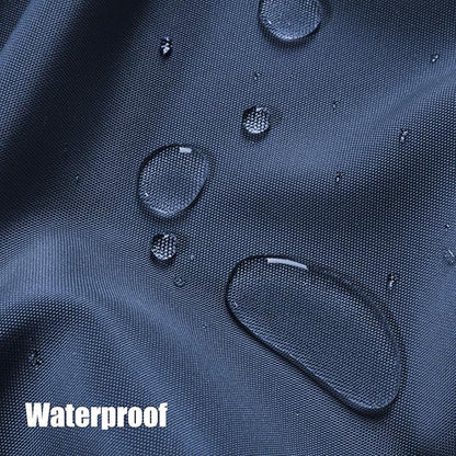 BONZER Outdoor Waterproof Curtains for Patio Extra Wide Grommet Light Filtering Outside Curtains for Gazebo, Porch, Pergola, Pavilion, 1 Panel, 150W x 108L inch, Navy