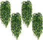 Waipfaru 8Pcs Fake Hanging Plants 2.7ft Fake Plants UV Resistant Fake Vines Artificial Decor for Indoor Outdoor Party Wall Porch Wedding Decoration