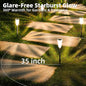 Lights Outdoor – 8 Pack Solar Pathway Lights Waterproof Garden