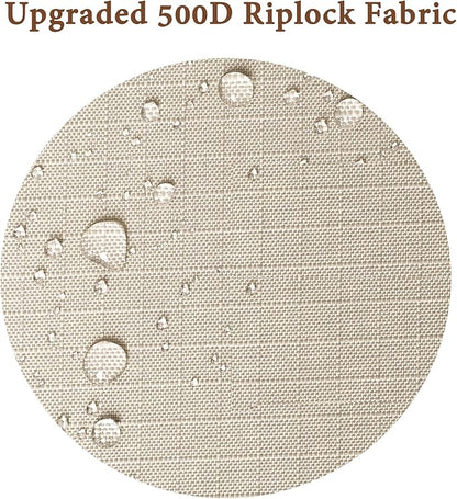SCOCANOPY Light Beige Replacement Cover Compatible with Home Depot Hampton Bay Pergola # GFM00467F,GFM00469A