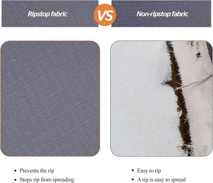 WJ-X3 Ripstop 84 Round Patio Table Cover, Waterproof, UV Resistant, Anti-Fading - Image 8