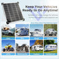Solar Panel 20W 12V Waterproof Kit with MPPT Charge Controller