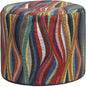 Jaxx Spring Indoor/Outdoor Bean Bag Pouf Ottoman, Kenyan Ropes
