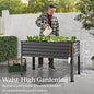 x30in Galvanized Raised Garden Bed, 48x24