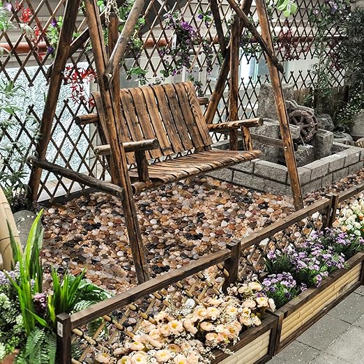 5 lbs Decorative Rocks for Potted Plants, 1-1 1/2 inch River Rocks for Plants, Garden Rocks Outdoor Landscaping, Polished Natural Stone for Walkways, Yard, Vases, Crafts