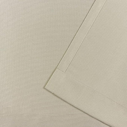Exclusive Home Cabana Solid Indoor/Outdoor Light Filtering Hook-and-Loop Tab Top Curtain Panel Pair, 54"x63", Taupe