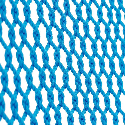 Lazy Daze Hammocks 10.5 FT Double 2 Person Caribbean Rope Hammock, Hand Woven Polyester Hammock with Spreader Bars, for Outside Outdoor Backyard Patio Poolside, 450 LBS Capacity, Sky Blue