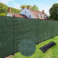 UPGRADE Privacy Fence Screen 8'x13' Dark Green Outdoor 90% Visibility Blockage 170 GSM Mesh Shade Cover Panels for Backyard,Balcony,Home Decoration with Zip Ties,Customized Avaliable