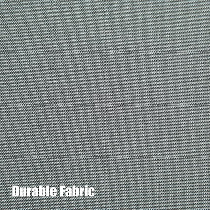 BONZER Waterproof Indoor/Outdoor Curtains for Patio Thick Privacy Extra Wide Grommet Curtains for Bedroom, Living Room, Porch, Pergola, Cabana, 1 Panel, 150W x 84L inch, Grey