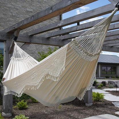 Vivere Authentic Brazilian Elegant Hammock - 450 lb Capacity